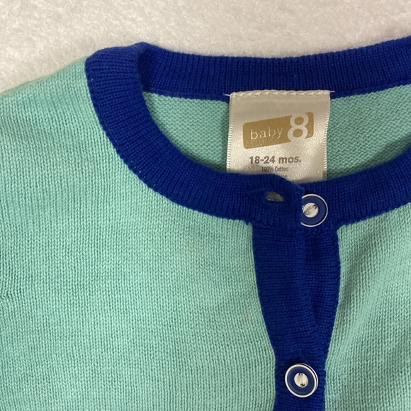 NWT crazy 8 tiered sundress and matching sweater 18/24m - Picture 12 of 12